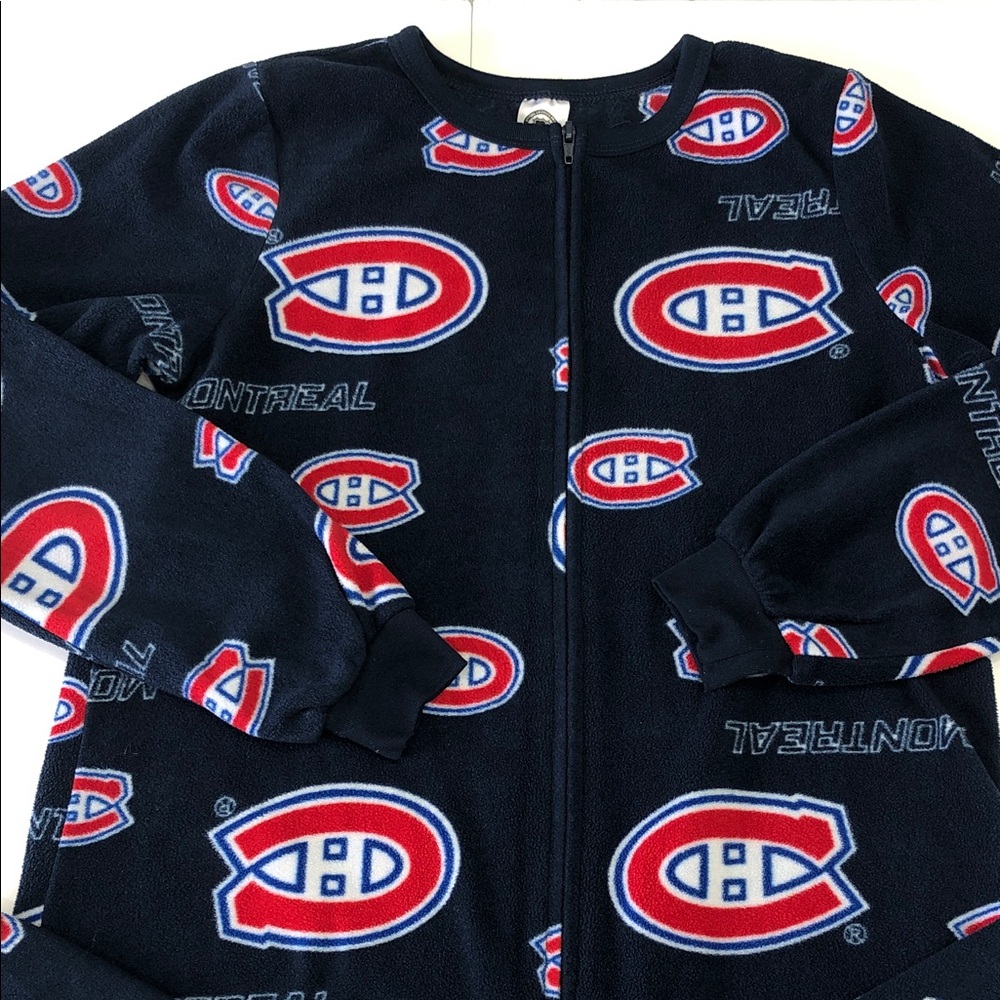🏒NHL Montreal Canadiens Kids Onesie Pajamas | Size Large (10–12)